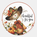 Search for scarecrow stickers Thanksgiving
