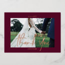 Search for real foil wedding thank you cards Modern