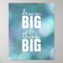 Search for think big posters Typography
