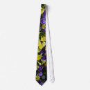 Search for yellow pansy ties Purple