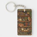 Search for book lovers key rings Vintage