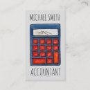 Search for calculator business cards Accountant