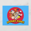 Search for enthusiasts postcards Looney tunes logo