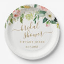 Search for bridal shower plates Gold