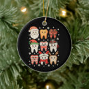 Search for teeth christmas tree decorations Santa