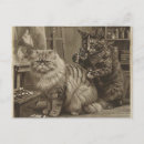 Search for vintage sepia postcards Cat