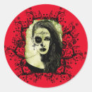 Search for skull face stickers Dia de los muertos