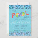 Search for teen adult pool party invitations Teens