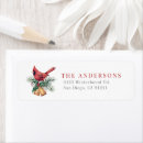 Search for cardinal bird return address labels Greenery