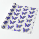 Search for flower fairy wrapping paper Blue