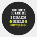 Search for softball coach stickers Cute