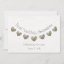 Search for pearl anniversary invitations Modern
