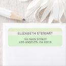 Search for pastel green return address labels Simple