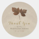 Search for oak leaves stickers Rustic