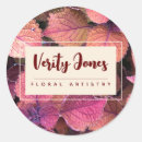 Search for florist business stickers Flowers