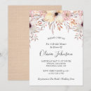 Search for burlap bridal shower invitations Modern