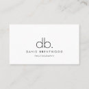 Search for unique photography business cards Typography