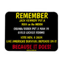 Search for remembering magnets Biden