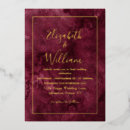 Search for real gold foil wedding invitations Watercolor