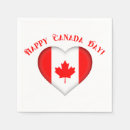 Search for canadian napkins Flag of canada