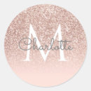 Search for pink rose gold stickers Calligraphy