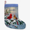Search for cardinal christmas stockings Winter