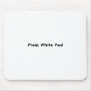 Search for plain mouse mats White