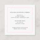 Search for rehearsal dinner enclosure cards Classic