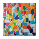 Search for colorful tiles Abstract