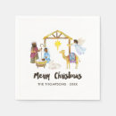 Search for african american xmas napkins Nativity
