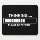 Search for thinking mouse mats Overthink
