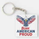 Search for proud american key rings Red white blue
