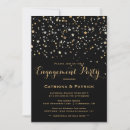 Search for stars engagement party invitations Sparkle