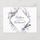 Search for floral bridesmaid cards Proposal