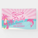Search for beach birthday banners Summer