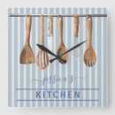 Search for kitchen utensils clocks Watercolor