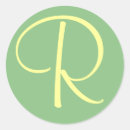 Search for monogram r stickers Letter