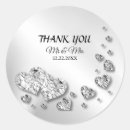 Search for silver heart wedding stickers Hearts