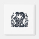 Search for gothic designs magnets Skeleton