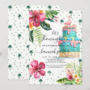 Search for flamingo birthday invitations Floral