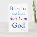 Search for be still and know i am god cards Christian