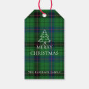 Search for tartan gift tags Green