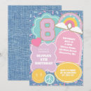 Search for denim birthday invitations Pink