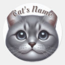 Search for happy cat stickers Round