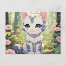 Search for anime postcards Kitten