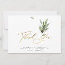 Search for olive branch thank you cards Elegant