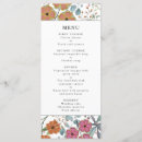 Search for floral border menus Reception