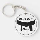 Search for martial arts key rings Black belt