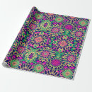 Search for purple and gold wrapping paper Boho