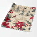 Search for birds wrapping paper Winter